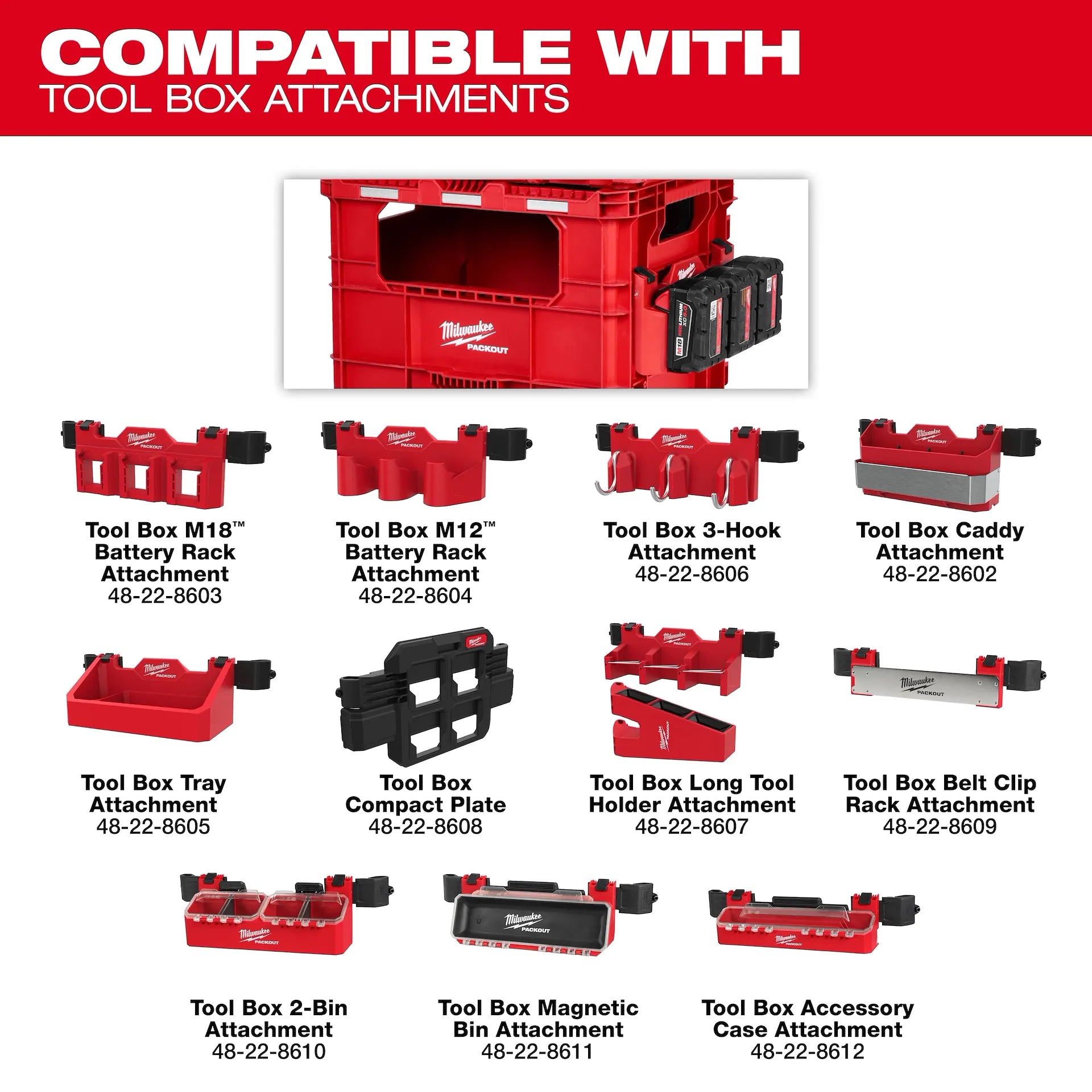 Milwaukee 48-22-8439 - PACKOUT™ XL Crate