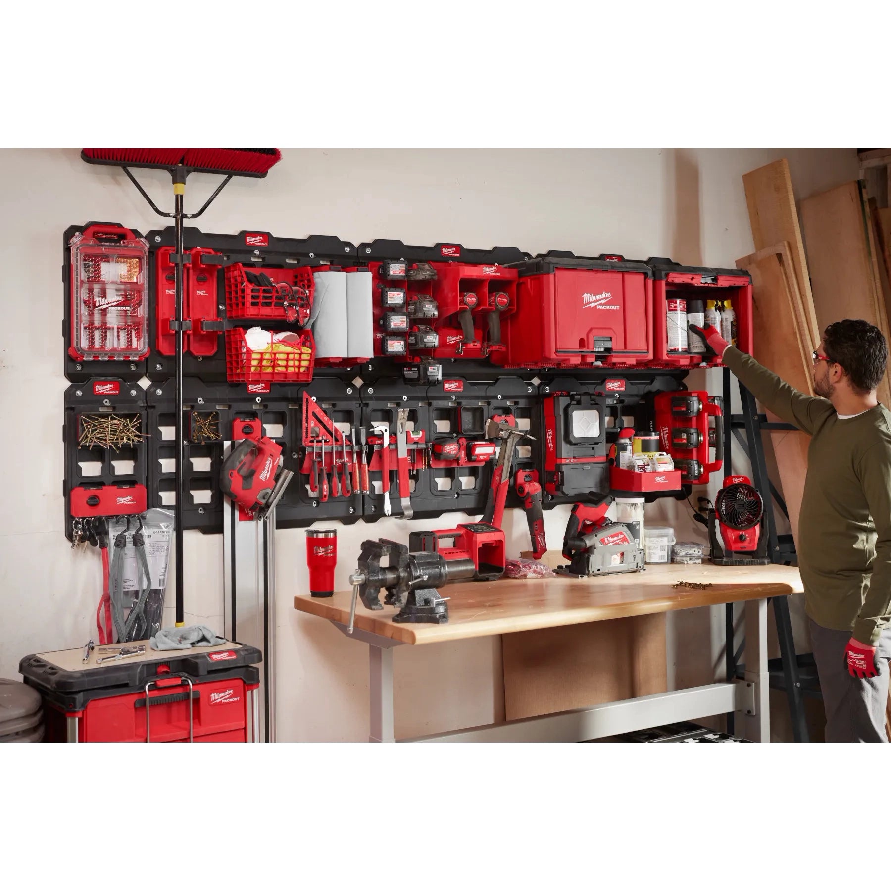 Milwaukee 48-22-8071 - PACKOUT Large Magnetic Bin