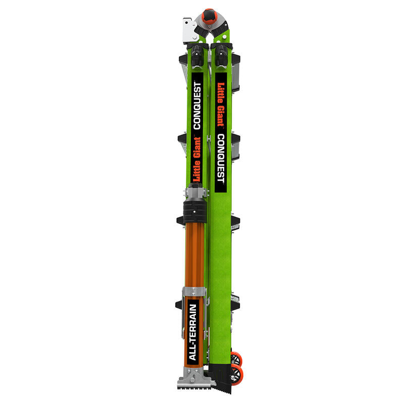 Little Giant 17107-001 - Conquest 2.0 9' - 15" All Terrain Multi Position Ladder