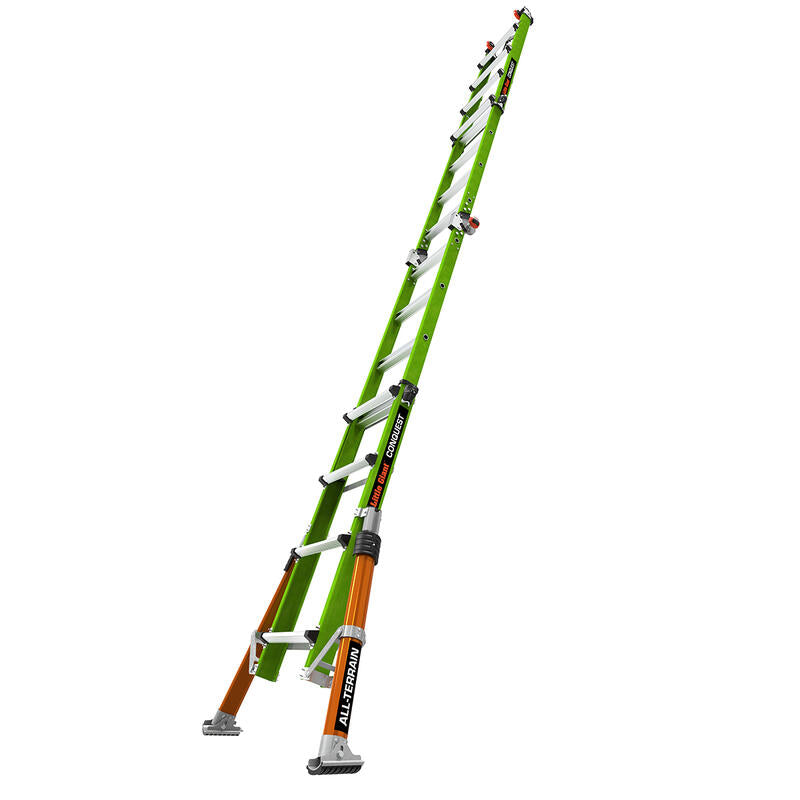 Little Giant 17107-001 - Conquest 2.0 9' - 15" All Terrain Multi Position Ladder