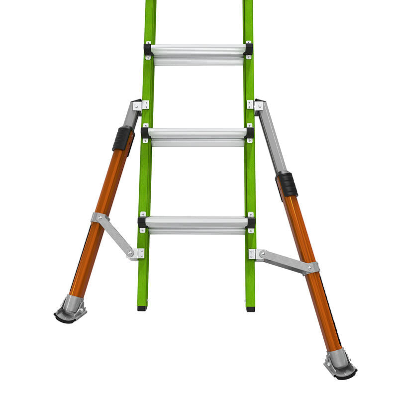 Little Giant 17107-001 - Conquest 2.0 9' - 15" All Terrain Multi Position Ladder