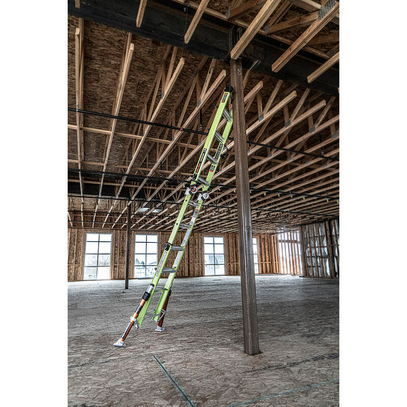 Little Giant 17107-001 - Conquest 2.0 9' - 15" All Terrain Multi Position Ladder