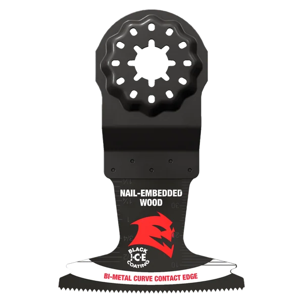Diablo DOS250BW3 - 2-1/2" Demo Demon™ Starlock Bi-Metal Oscillating Blades for Nail-Embedded Wood (3-pk)