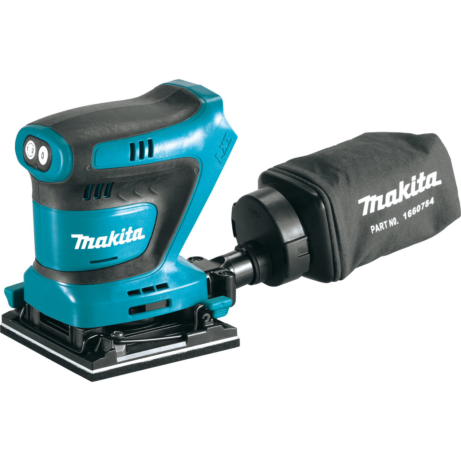 Makita XOB02Z - 18V LXT® Lithium‑Ion Cordless 1/4 Sheet Finishing Sander