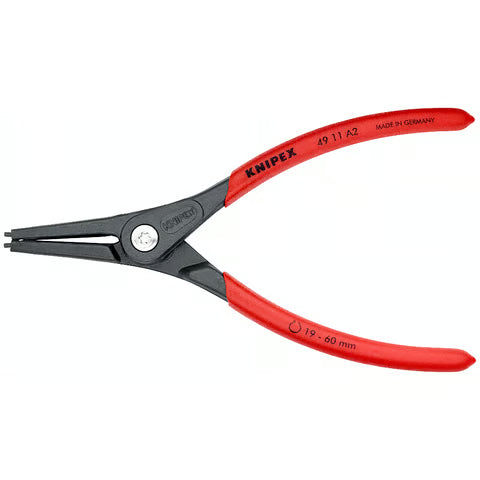 Knipex 4911A2SBA - 7-1/4" External Precision Circlip Pliers