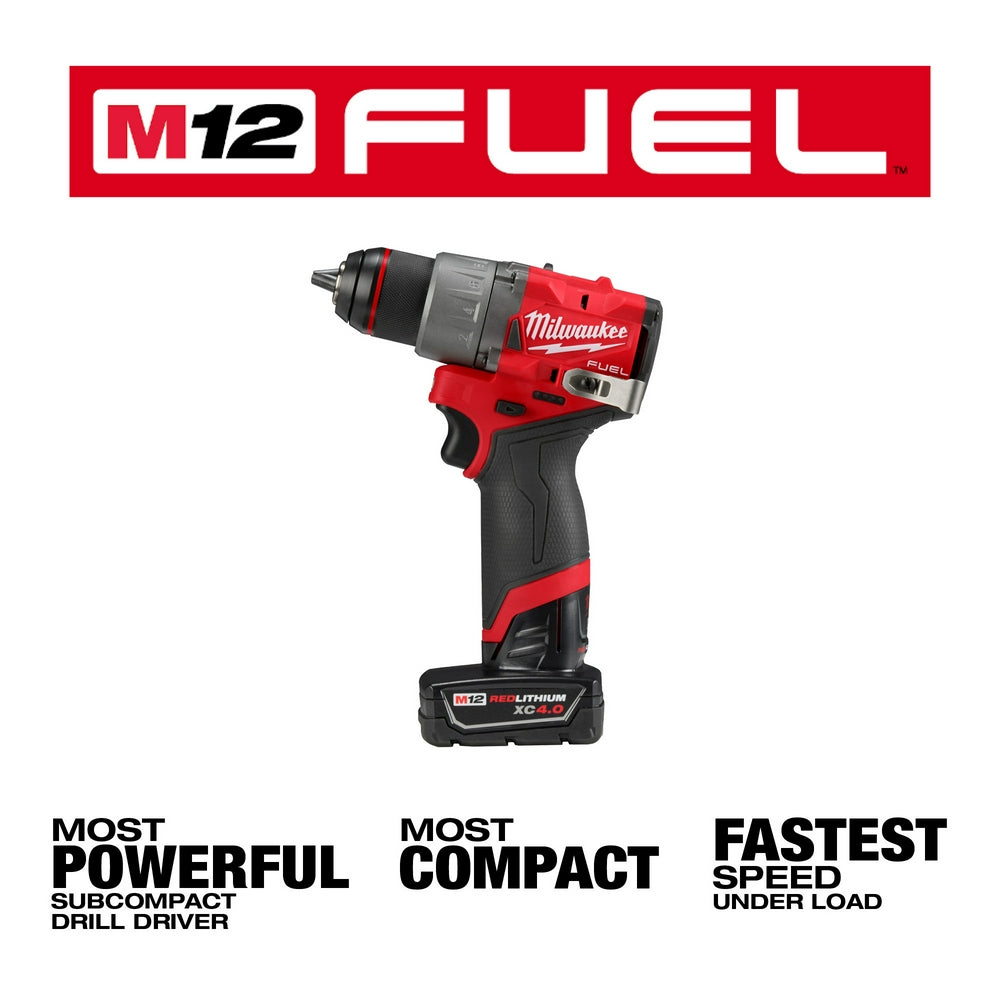 Milwaukee 3403-22 - M12 FUEL™ 1/2" Drill/Driver Kit Milwaukee