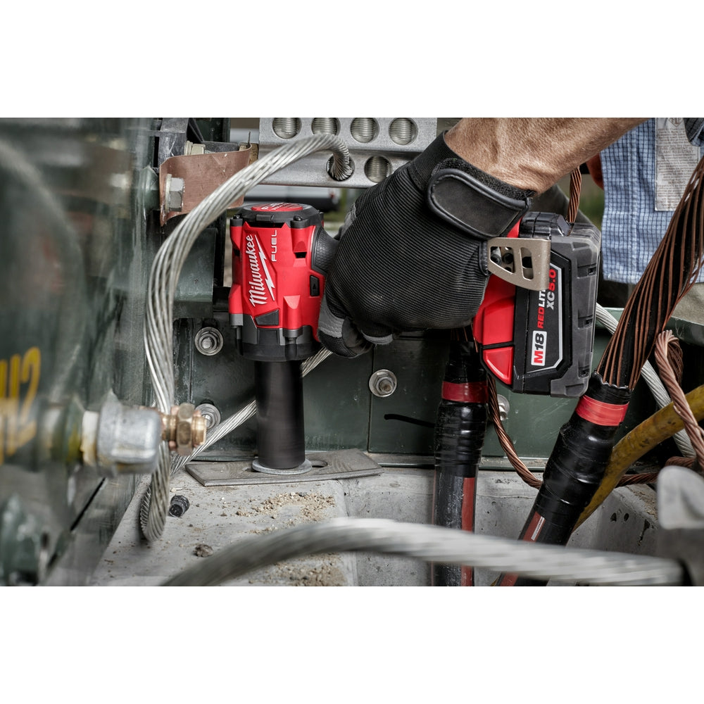 Milwaukee 2855P-20 - M18 FUEL™ 1/2 Compact Impact Wrench w/ Pin Detent - Wise Line Tools