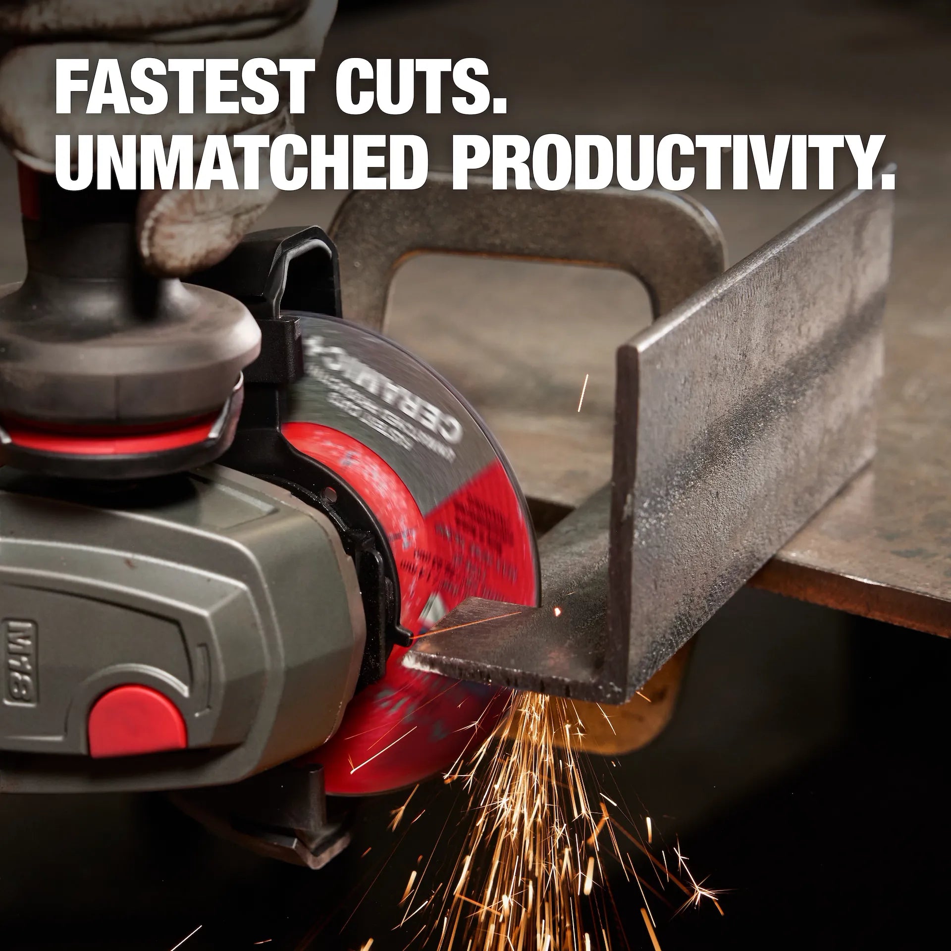 Milwaukee 49-94-0233 - 7" x 1/16" x 7/8" Ceramic+ Metal Cut Off Wheel -Type 1