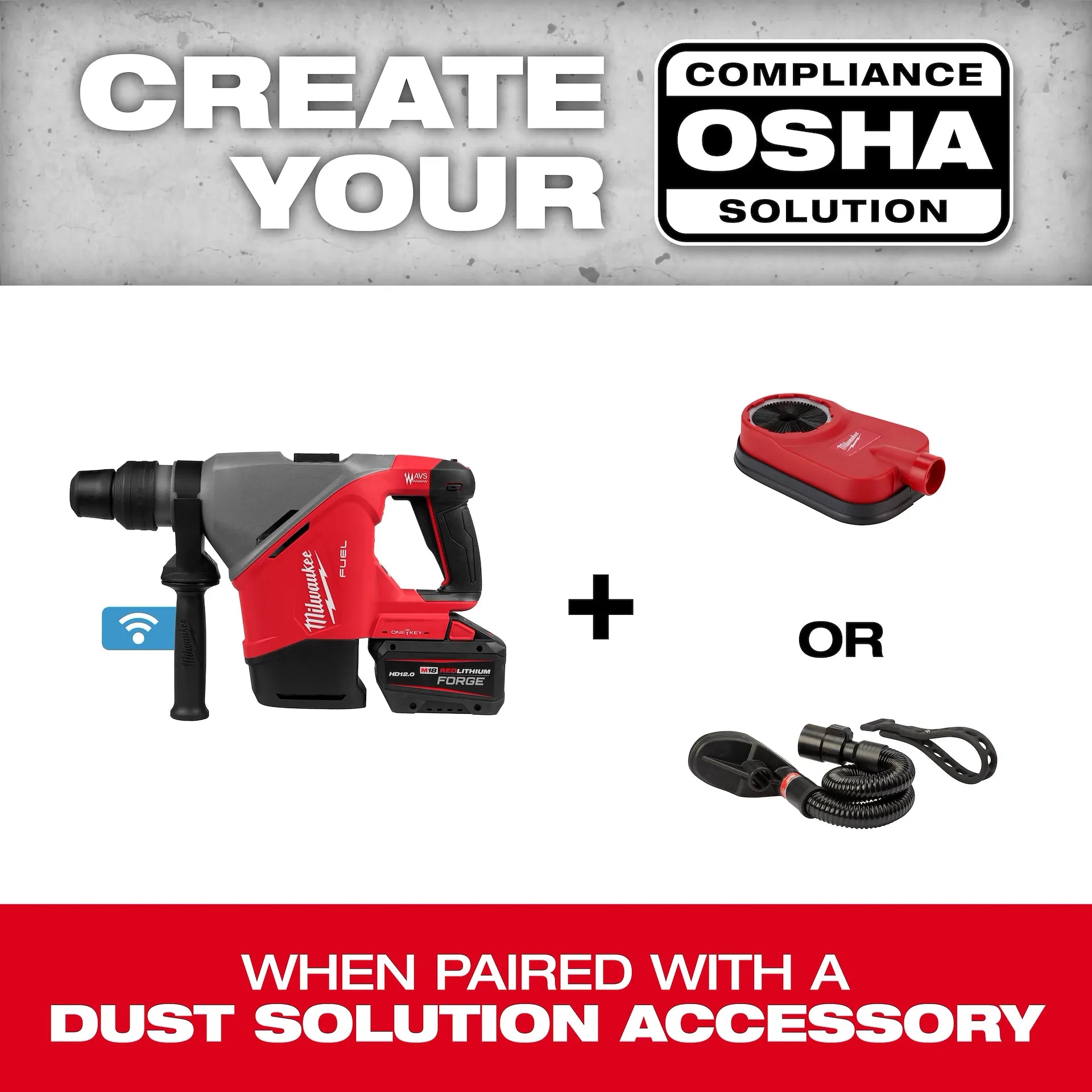 Milwaukee 2917-20 - M18 FUEL™ 1-9/16" SDS Max Rotary Hammer w/ ONE-KEY™
