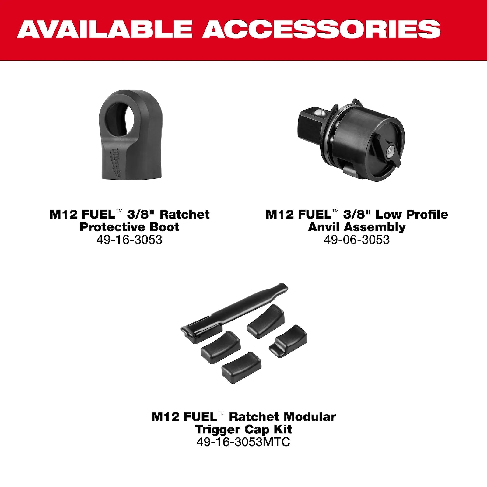 Milwaukee 3053-20 - M12 FUEL™ 3/8" Ratchet