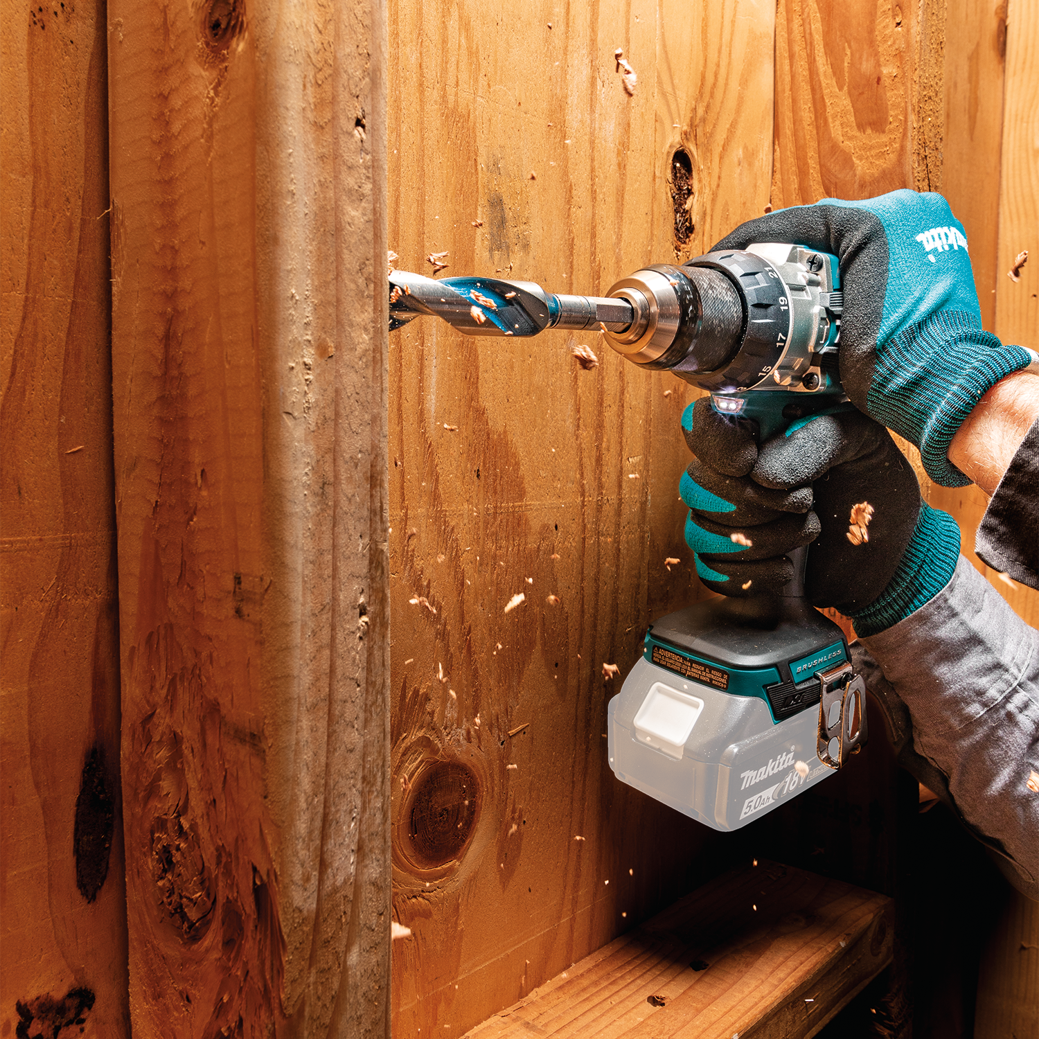 Makita XPH16Z - 18V LXT® Lithium‑Ion Compact Brushless Cordless 1/2" Hammer Driver‑Drill