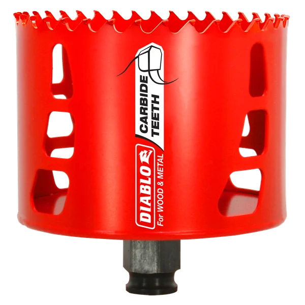 Diablo DHS3500CT - 3-1/2" Carbide Teeth Hole Saw for Wood and Metal