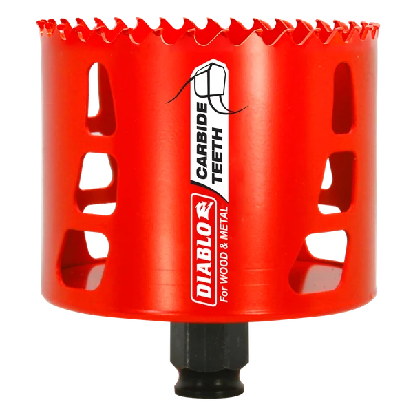 Diablo DHS3250CT - 3-1/4" Carbide Teeth Hole Saw for Wood and Metal