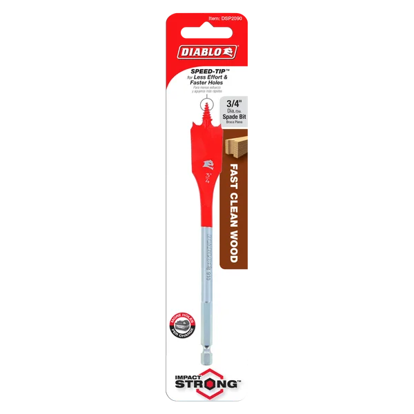 Diablo DSP2090 - 3/4" x 6" Spade Bit for Wood