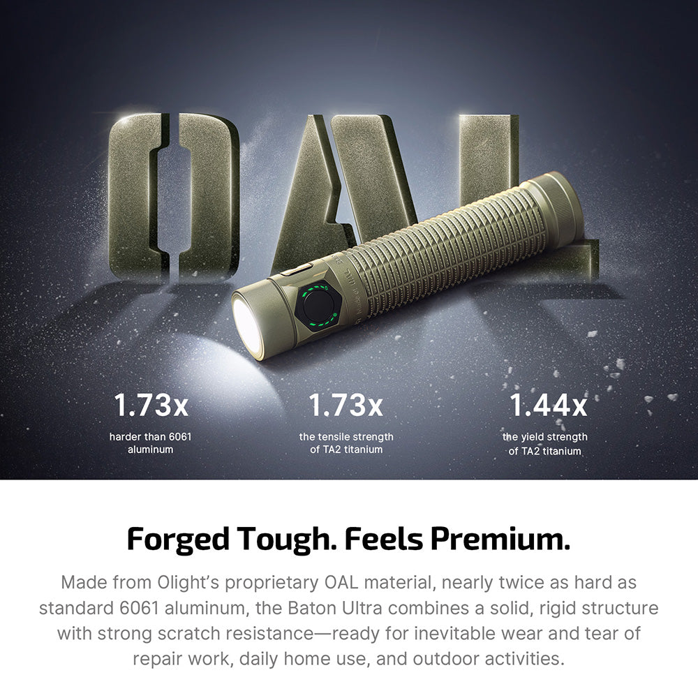 Olight Baton Ultra Dual Switch High Lumen Compact EDC Flashlight