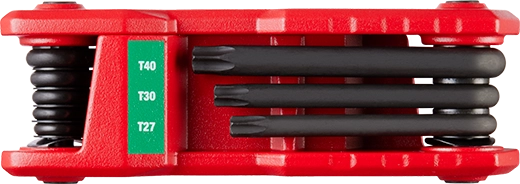 Milwaukee 48-22-2184 - 8-Key Folding Hex Key Set - Torx