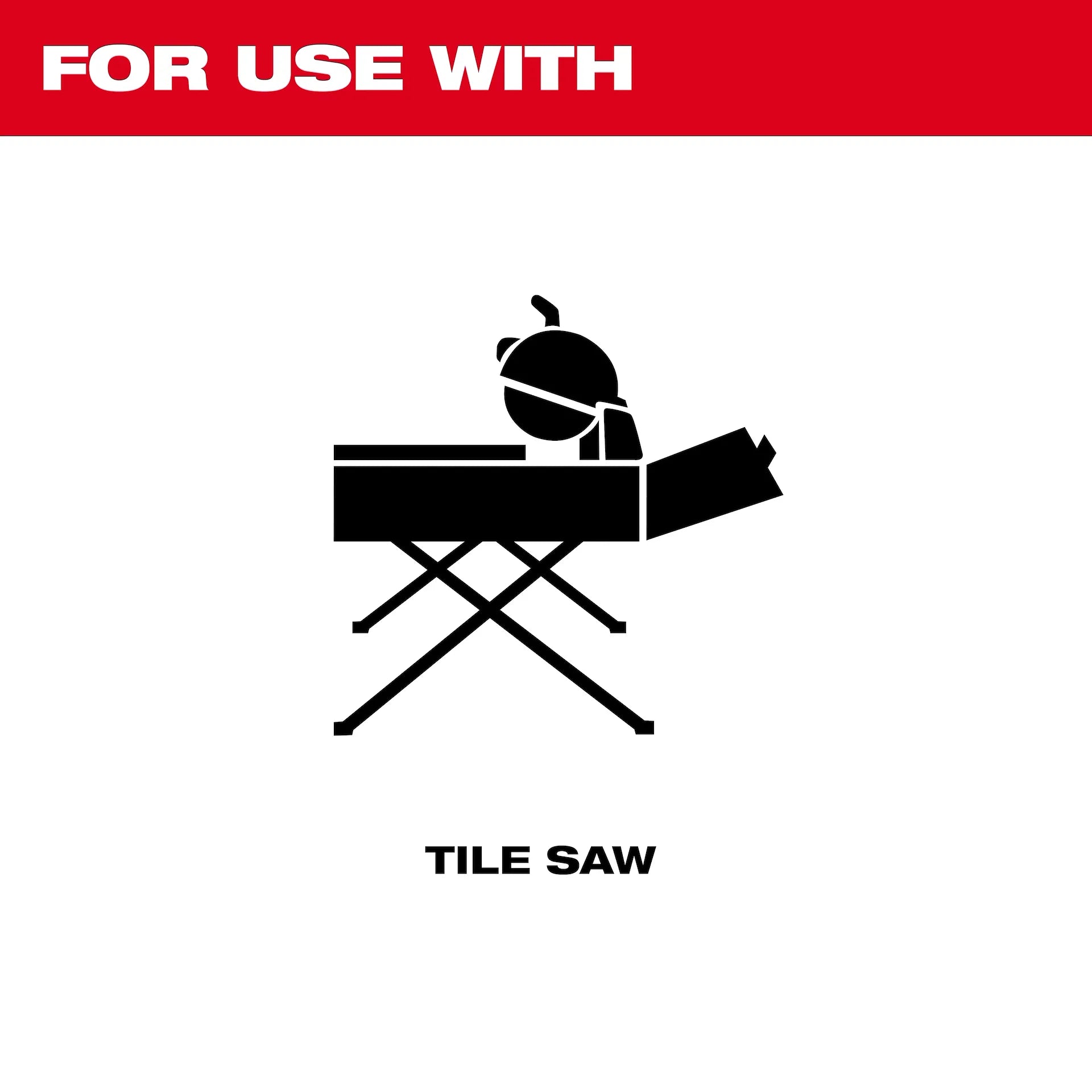 Milwaukee 49-93-9210 - 10" DIAMOND MAX™ Continuous, Tile Diamond Blade
