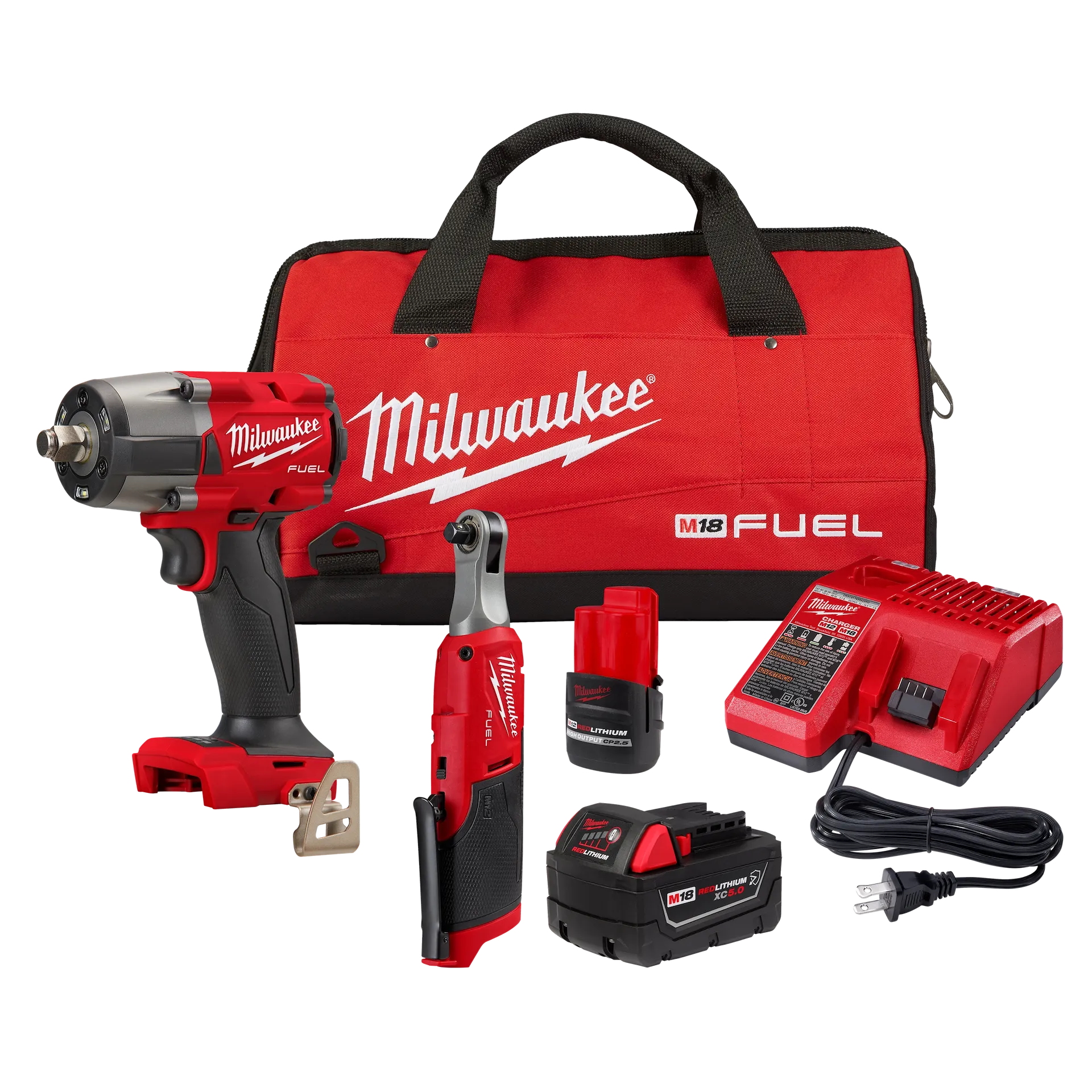 Milwaukee 3890-22 - M18 FUEL & M12 FUEL 2-Tool Combo Kit