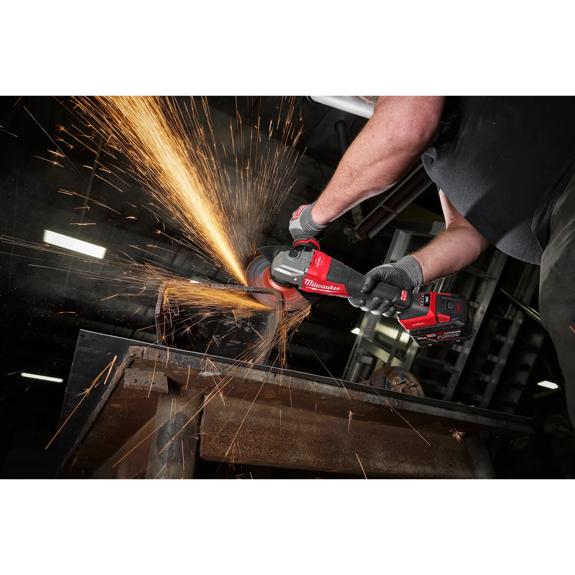 Milwaukee 3674-20 - M18 FUEL™ 4-1/2"-7" Variable Speed Braking Grinder, Paddle Switch w/ ONE-KEY™