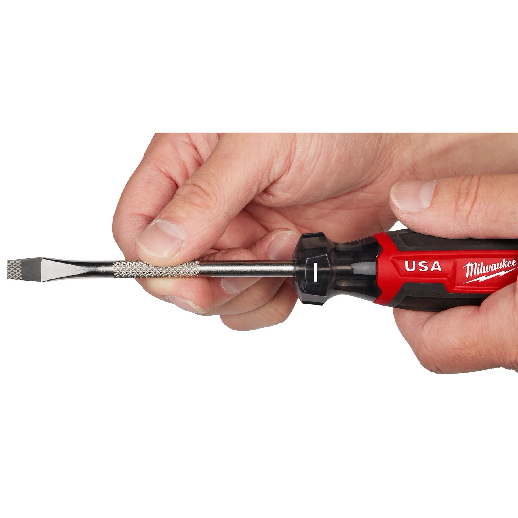 Milwaukee MT206 - 1/4" Slotted 4" Cushion Grip Screwdriver (USA)