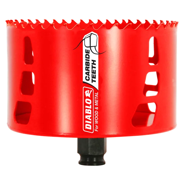 Diablo DHS4250CT - 4-1/4" Carbide Teeth Hole Saw for Wood and Metal