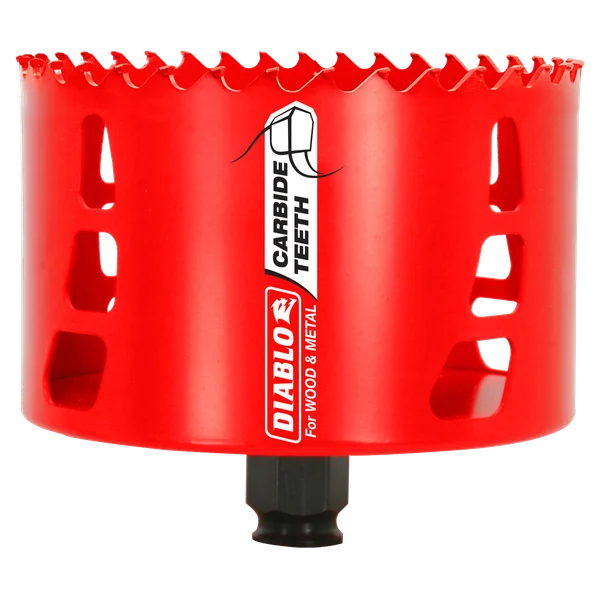 Diablo DHS4125CT - 4-1/8" Carbide Teeth Hole Saw for Wood and Metal