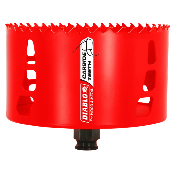 Diablo DHS4750CT - 4-3/4" Carbide Teeth Hole Saw for Wood and Metal