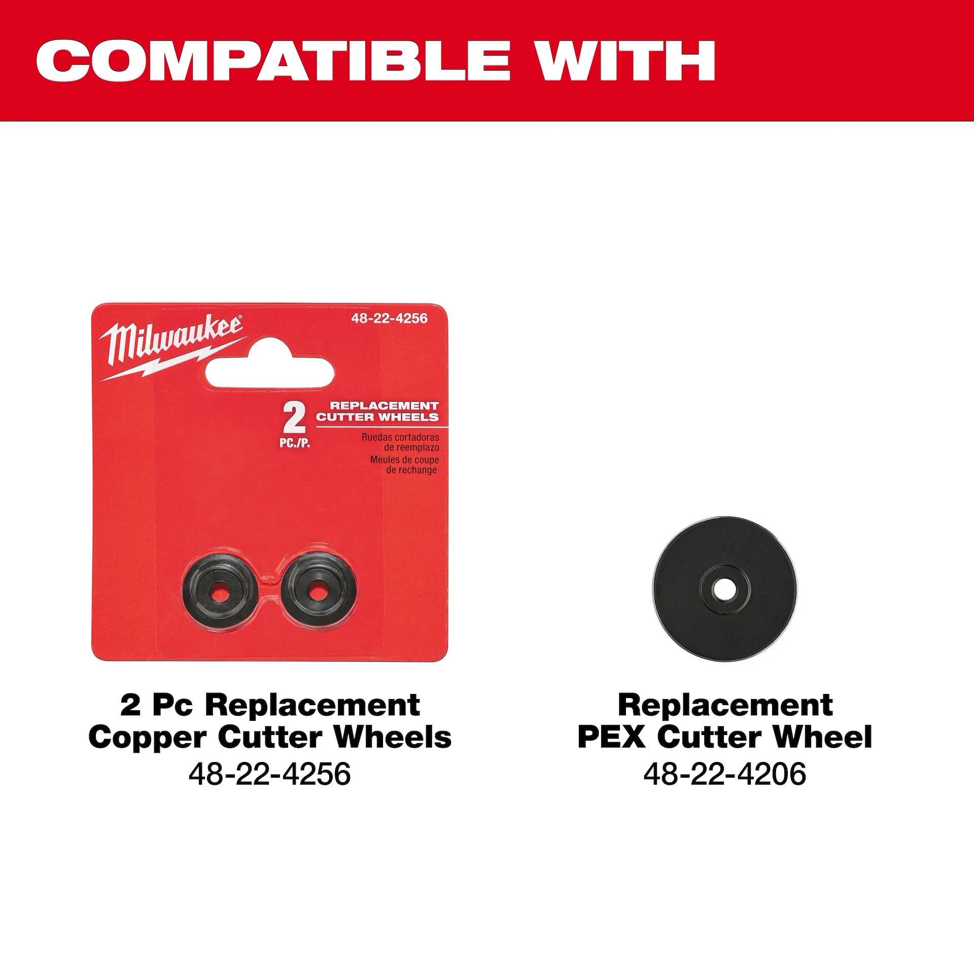 Milwaukee 48-22-4253 - 2-1/2" Quick Adjust Copper Tubing Cutter
