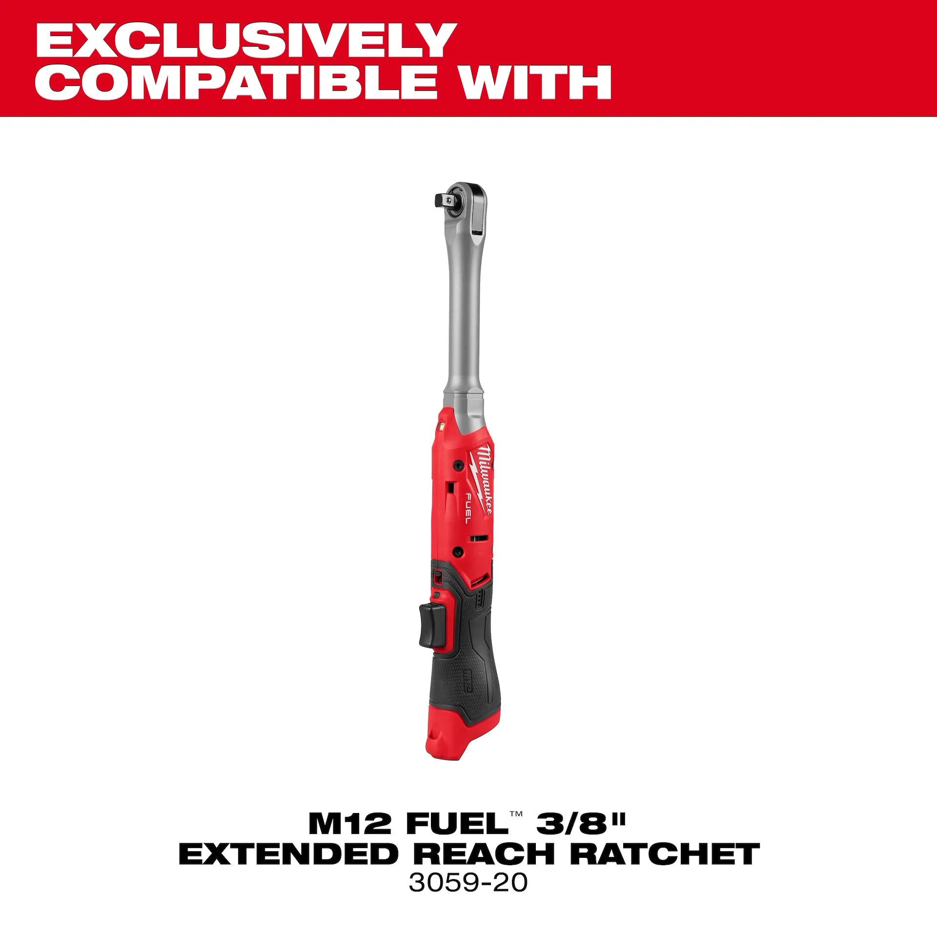 Milwaukee 49-16-3059 - M12 FUEL™ 3/8" Extended Reach Ratchet Protective Boot