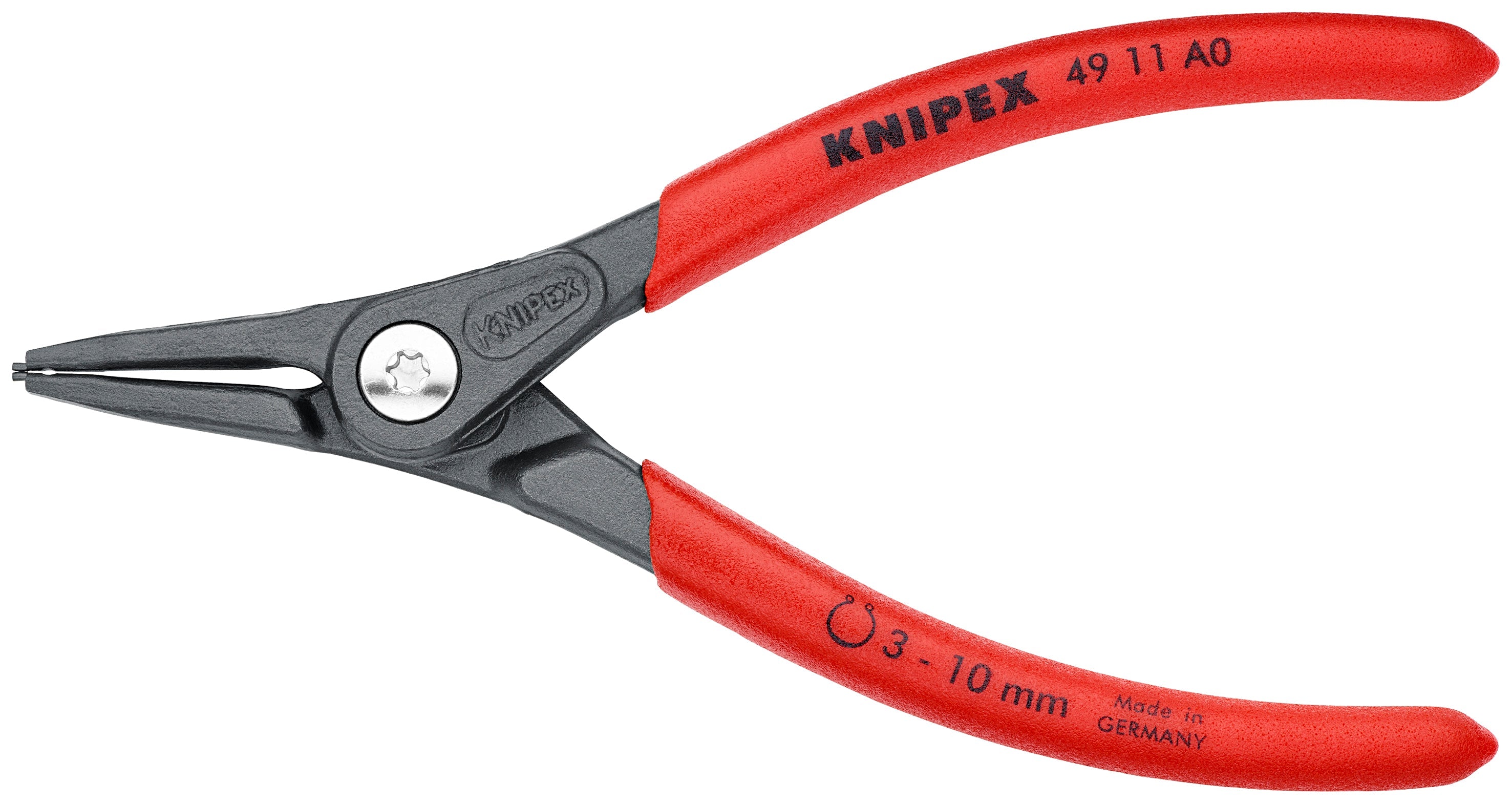 Knipex 4911A0 - 5 1/2" External Precision Snap Ring Pliers - Wise Line Tools