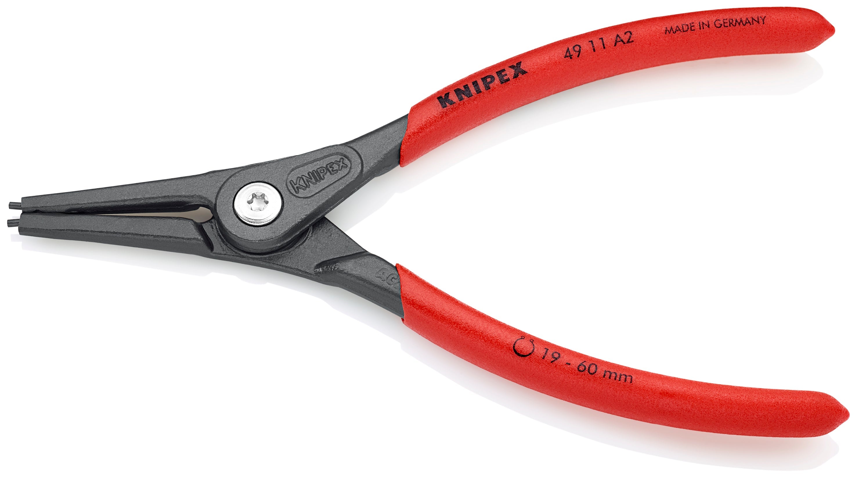 Knipex 4911A2 - 7 1/4" External Precision Snap Ring Pliers - Wise Line Tools