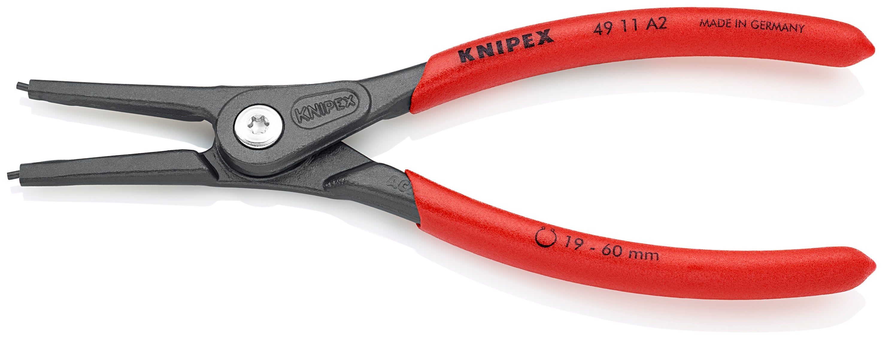 Knipex 4911A2 - 7 1/4" External Precision Snap Ring Pliers - Wise Line Tools