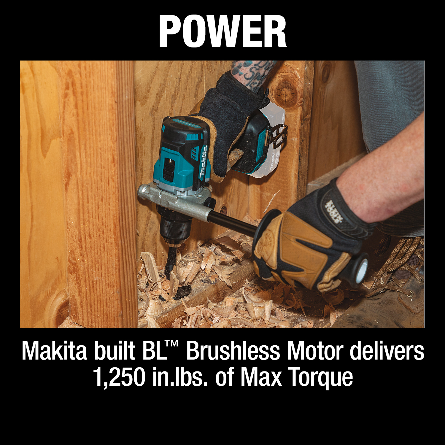 Makita XPH14Z - 18V LXT® Lithium‑Ion Brushless Cordless 1/2" Hammer Driver‑Drill
