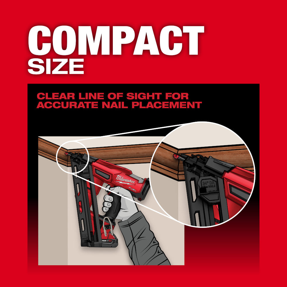 Milwaukee 2839-20 - M18 FUEL™ 15 Gauge Finish Nailer