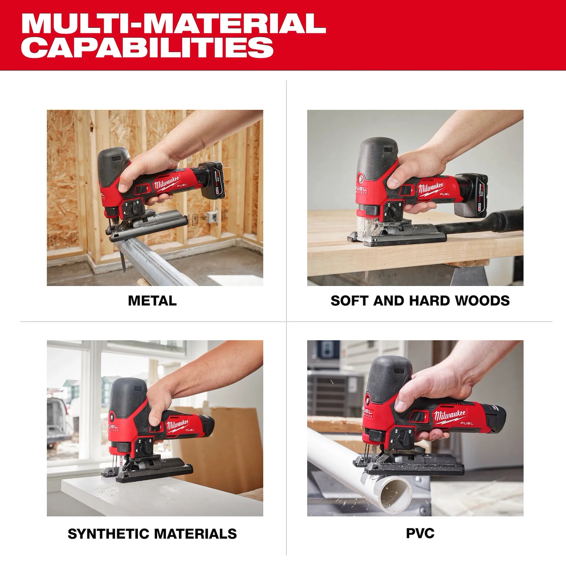 Milwaukee 2545-20 - M12 FUEL Jig Saw