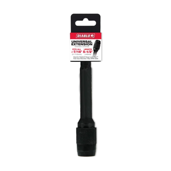Diablo DHS500XT6 - 5-1/2" x 7/16" Universal Extension for Drills