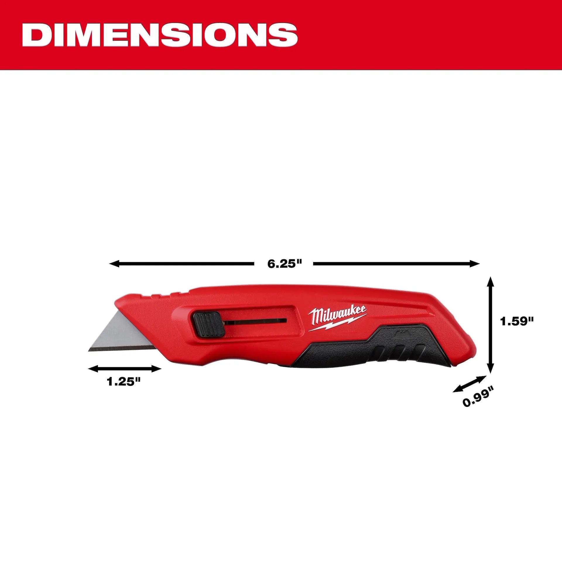 Milwaukee 48-22-1515 - Side Sliding Utility Knife