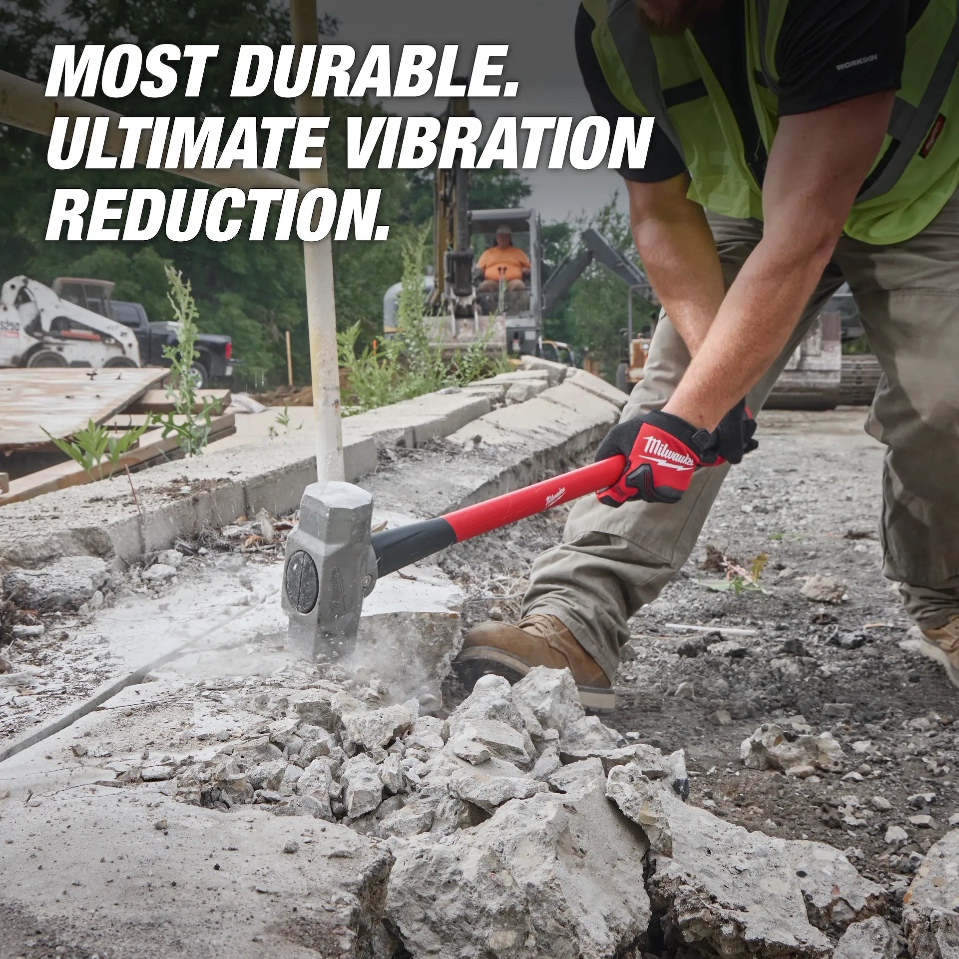 Milwaukee 48-22-9332 - 10lb Sledge Hammer (36" Handle)