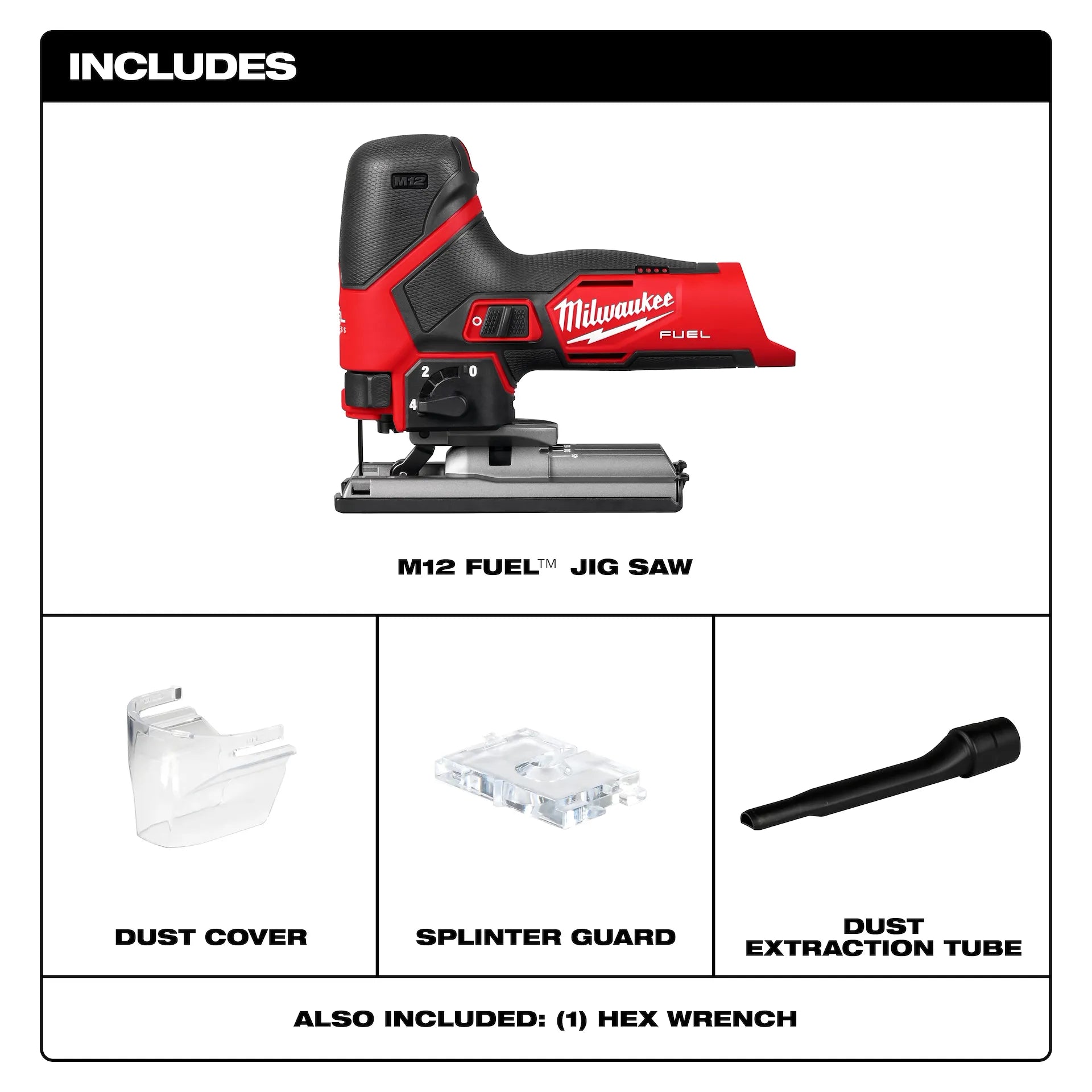 Milwaukee 2545-20 - M12 FUEL Jig Saw