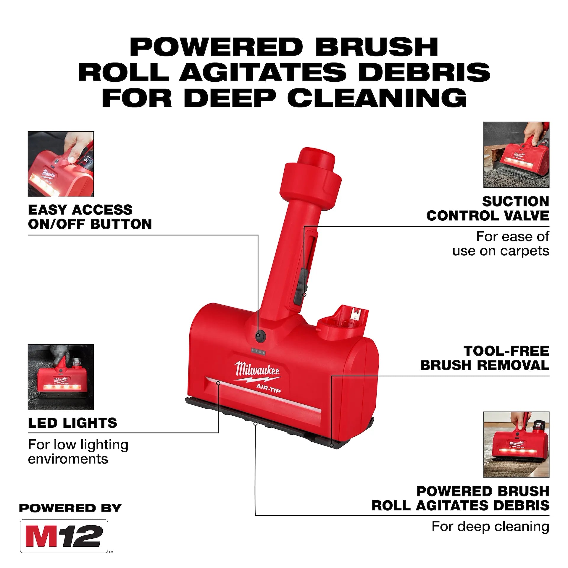 Milwaukee 0980-20 - M12™ AIR-TIP™ Utility Nozzle