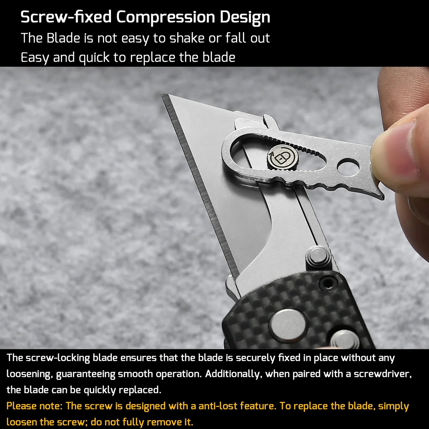 Oknife U1 Pro Utility Knife w/ Screwdriver