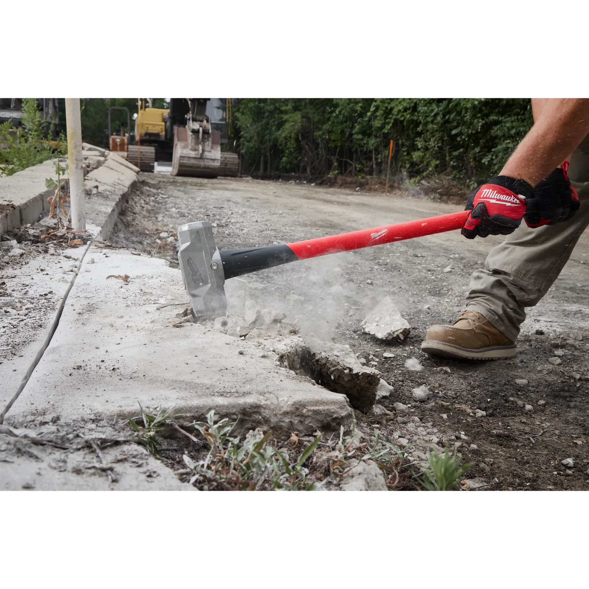 Milwaukee 48-22-9332 - 10lb Sledge Hammer (36" Handle)