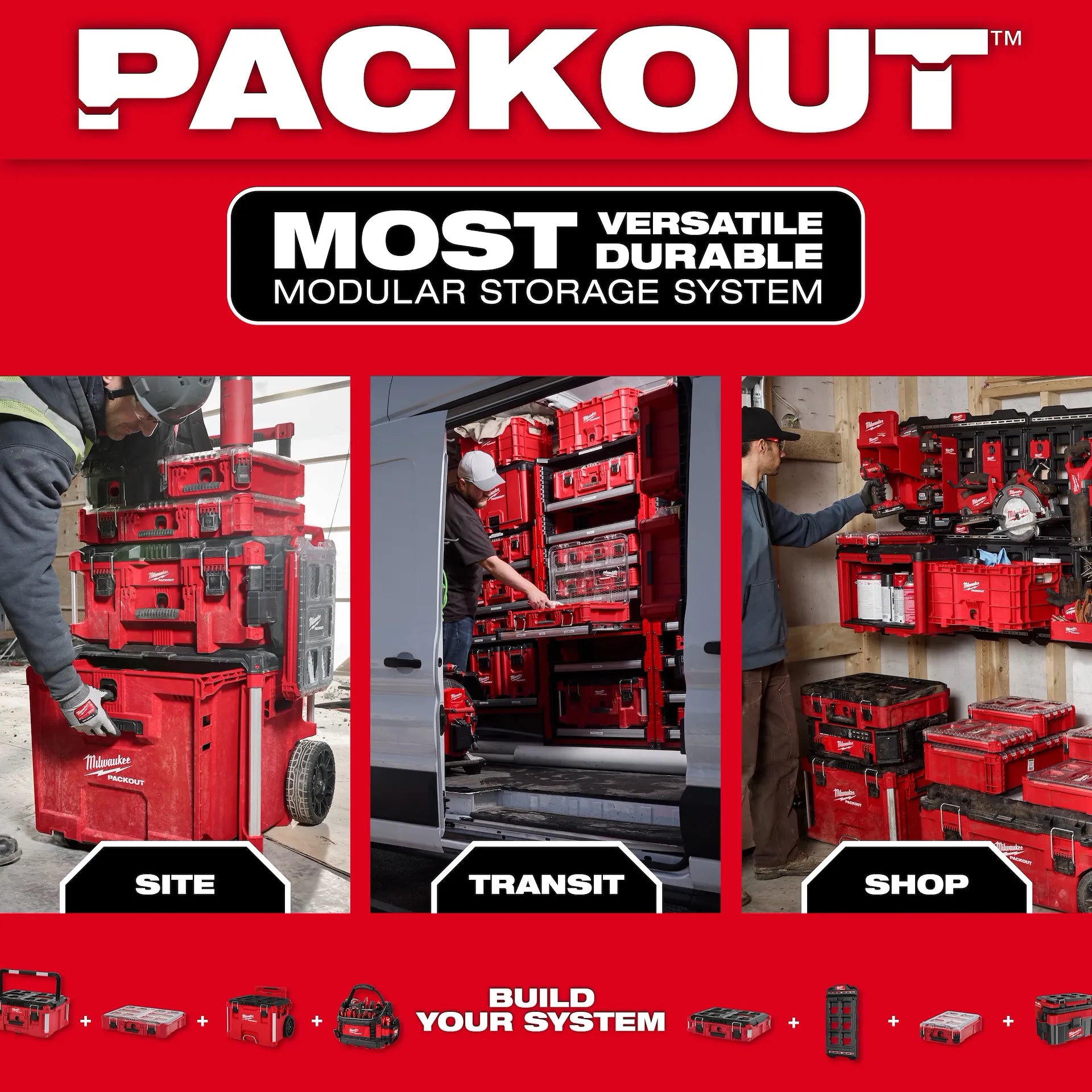 Milwaukee 48-82-8392R - Red PACKOUT™ 20oz Tumbler