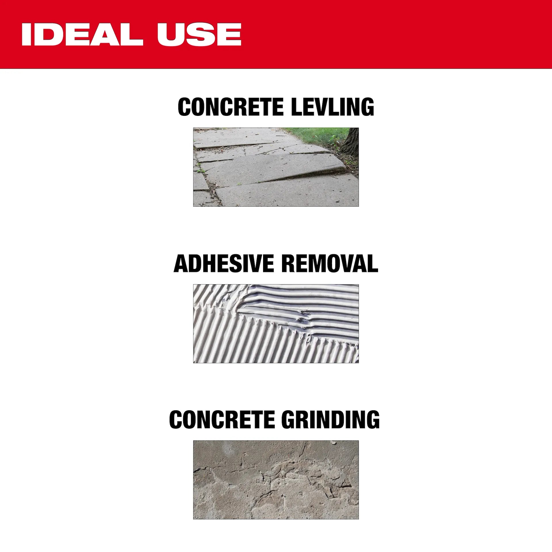 Milwaukee 49-93-7750 - 4" DIAMOND MAX™ Double Row Cup Wheel