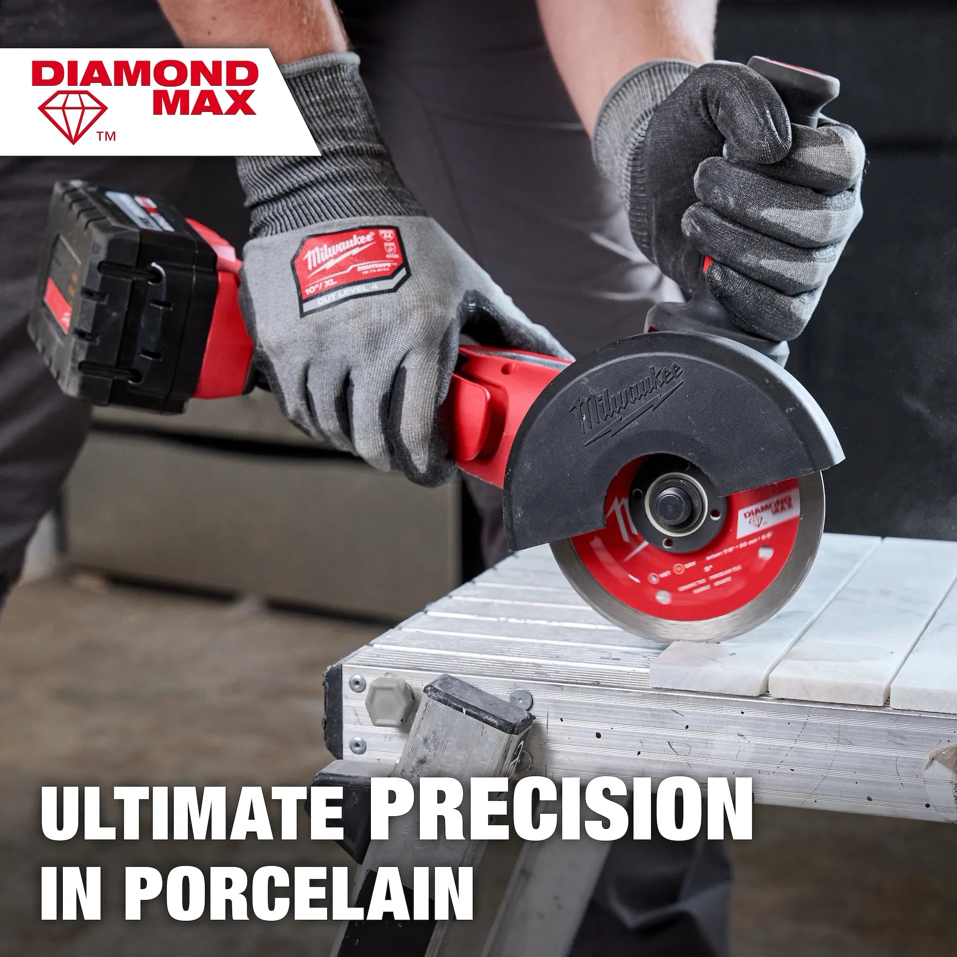 Milwaukee 49-93-9210 - 10" DIAMOND MAX™ Continuous, Tile Diamond Blade