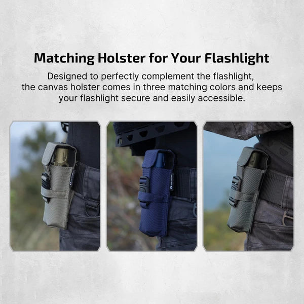 Olight Warrior Ultra 2,500 Lumen Tactical Flashlight - Navy Blue