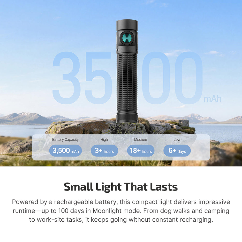 Olight Baton 4 Pro Dual Switch High Lumen Compact EDC Flashlight