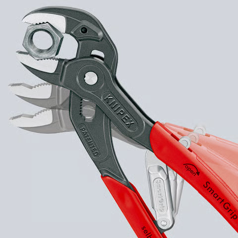 Knipex 8501250SBA - 10" SmartGrip Water Pump Pliers with Auto Adjustment