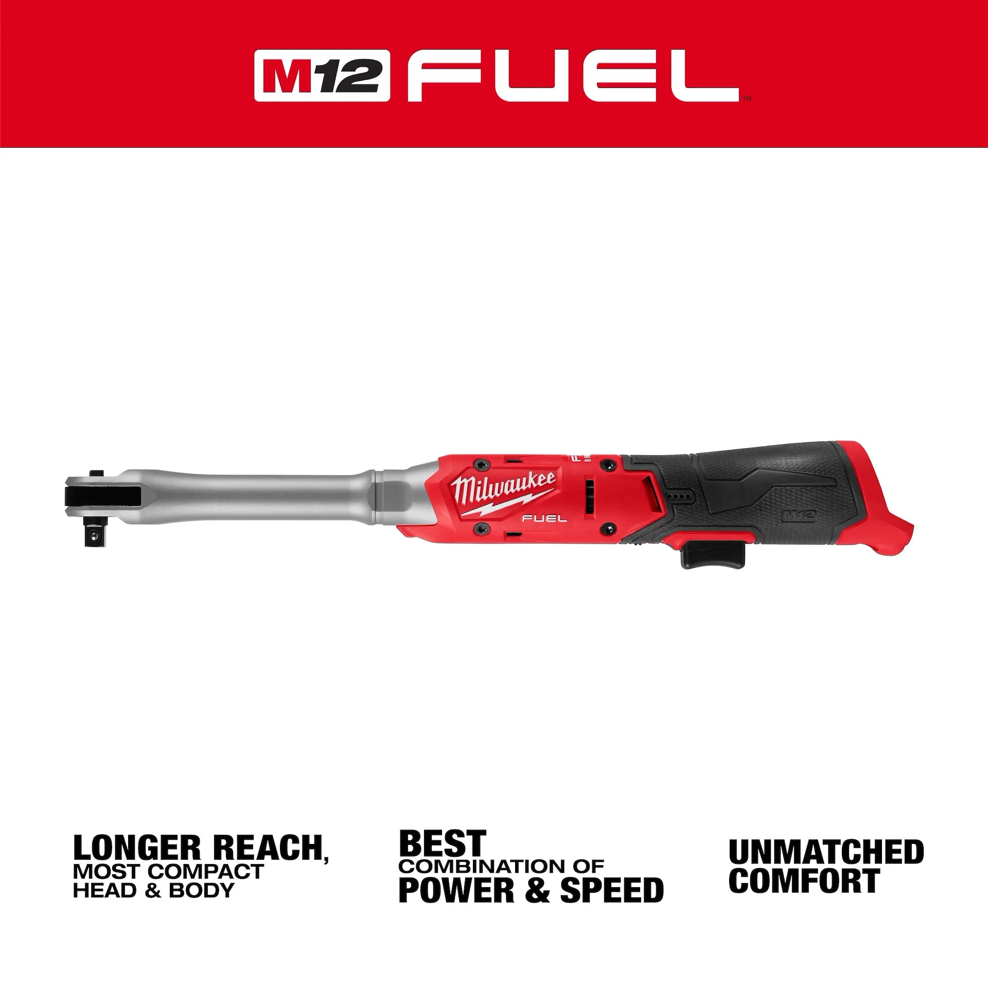 Milwaukee 3059-20 - M12 FUEL™ 3/8" Extended Reach Ratchet