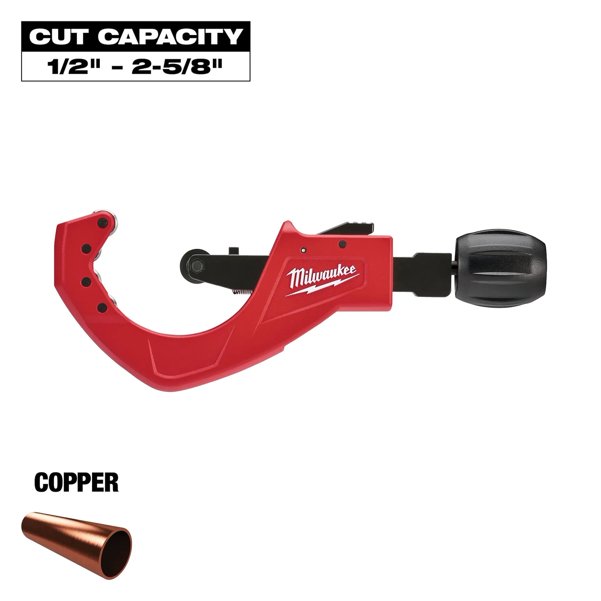 Milwaukee 48-22-4253 - 2-1/2" Quick Adjust Copper Tubing Cutter